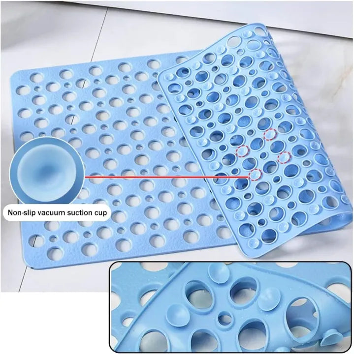 Anti-Slip Bath & Shower Mat – 300 Suction Cups | Quick Dry | Machine Washable | Safety Mat